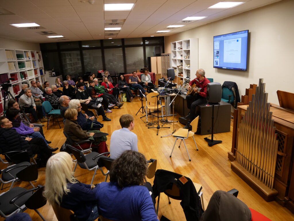 Performance musicale in diretta